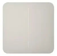 SMART SOLOBUTTON 2GANG/OYSTER 46020 AJAX