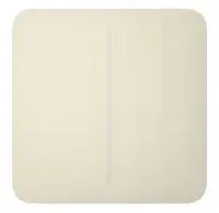 SMART SOLOBUTTON 2GANG/IVORY 46018 AJAX