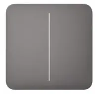 SMART SOLOBUTTON 2GANG/GREY 46017 AJAX