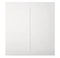 SMART CENTERBUTTON 2GANG/WHITE 45116 AJAX