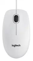 LOGI B100 Optical Mouse White USB OEM