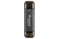 External SSD|TRANSCEND|ESD310C|1TB|USB-C|USB|3D NAND|Write speed 950 MBytes/sec|Read speed 1050 MBytes/sec|TS1TESD310C – pilt 2