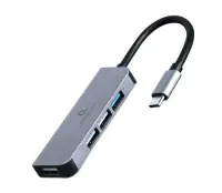 I/O HUB USB-C 4PORT/UHB-CM-U3P1U2P3-01 GEMBIRD – pilt 2