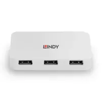 Lindy 43143 jaotur USB 3.2 Gen 1 (3.1 Gen 1) Type-A 5000 Mbit/s Valge – pilt 12