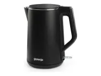 Gorenje | Kettle | K15DWBK | Electric | 2200 W | 1.5 L | Stainless steel | 360° rotational base | Black – pilt 2