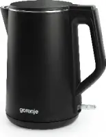 Gorenje | Kettle | K15DWBK | Electric | 2200 W | 1.5 L | Stainless steel | 360° rotational base | Black – pilt 7