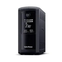 CyberPower VP1000ELCD puhvertoiteallikas (UPS) Liini-interaktiivne 1 kVA 550 W 4 vahelduvvoolu kontakt – pilt 6