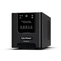 CyberPower PR750ELCD puhvertoiteallikas (UPS) Liini-interaktiivne 0,75 kVA 675 W 6 vahelduvvoolu kontakt