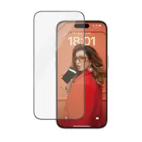 PanzerGlass | Screen protector | Apple | iPhone 15 Pro | Glass | Clear | Easy installation; Fingerprint resistant; Anti-yellowing | Ultra-Wide Fit