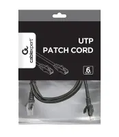 PATCH CABLE CAT6 UTP 1.5M/BLACK PP6U-1.5M/BK GEMBIRD – pilt 2