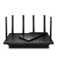 TP-Link Archer AX72 Pro juhtmevaba ruuter Gigabit Ethernet Kaks sagedusala (2,4 GHz / 5 GHz) Must