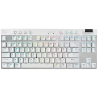LOGITECH G PRO X TKL LIGHTSPEED Mechanical Gaming Keyboard - WHITE - US INT'L - TACTILE