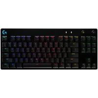 LOGITECH G PRO X TKL LIGHTSPEED Mechanical Gaming Keyboard - BLACK - US INT'L - TACTILE