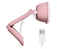 Logitech Brio 100 veebikaamera 2 MP 1920 x 1080 pikslit USB Roos – pilt 7