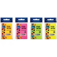 Märkmepaber Centrum, 51x76mm, 80 lehte, neoon assortii (kogus 2 tükki)