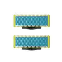 Philips | Replaceable blade (2 pcs) | QP225/50 OneBlade | Black/Green