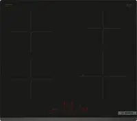 Bosch | Hob | PIE63KHC1Z | Induction | Number of burners/cooking zones 4 | Touch | Timer | Black