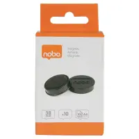 Tahvlimagnet Nobo, 10tki, 38mm, must – pilt 2