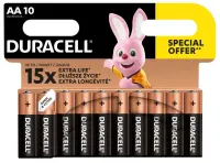 DURACELL AA patareid 10 tk