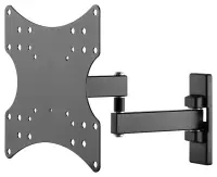 Goobay | Wall mount | 49714 FULLMOTION (S) | Tilt, Swivel | TV wall mount Basic " | Black