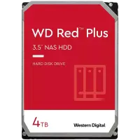 HDD NAS WD Red Plus (3.5'', 4TB, 256MB, 5400 RPM, SATA 6 Gb/s)