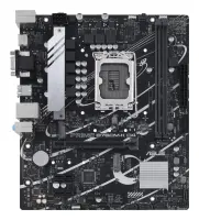 Mainboard|ASUS|Intel B760 Express|LGA1700|Micro-ATX|Memory DDR4|Memory slots 2|2xPCI-Express 4.0 1x|1xPCI-Express 4.0 16x|2xM.2|1x15pin D-sub|1xHDMI|2xUSB 2.0|4xUSB 3.2|1xPS/2|1xRJ45|3xAudio port|PRIMEB760M-KD4 – pilt 2