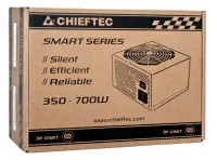 Chieftec Smart GPS-400A8 toiteallika komponent 400 W 20+4 pin ATX ATX Must – pilt 2