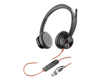 HP Poly Blackwire 8225 Stereo Microsoft Teamsi sertifitseeritud USB-C peakomplekt +USB-C/A adapter – pilt 2