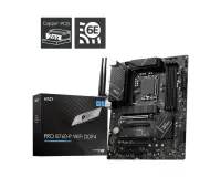 MSI | PRO B760-P WIFI DDR4 | Processor family Intel | Processor socket LGA1700 | DDR4 | Supported hard disk drive interfaces SATA, M.2 | Number of SATA connectors 4