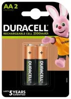 Akud DURACELL AA/HR6, 2500 mAh, 2 tk.