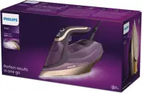 Philips | DST8040/30 Azur 8000 Series | Steam Iron | 3000 W | Water tank capacity 350 ml | Continuous steam 80 g/min | Steam boost performance 260 g/min | Dark Purple – pilt 8