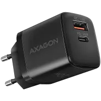 AXAGON ACU-PQ20 wall charger QC3.0/AFC/FCP + PD type-C, 20W, black