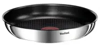 TEFAL | Ingenio Emotion 5-piece Set | L897S574 | Frying | Diameter 16/20/22/28 cm | Suitable for induction hob | Removable handle | Stainless steel