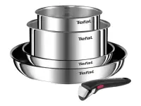 TEFAL | Ingenio Emotion 5-piece Set | L897S574 | Frying | Diameter 16/20/22/28 cm | Suitable for induction hob | Removable handle | Stainless steel – pilt 6