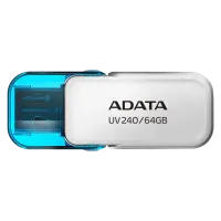 ADATA | USB Flash Drive | UV240 | 64 GB | USB 2.0 | White
