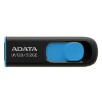 ADATA UV128 USB-välkmälu 512 GB USB tüüp A 3.2 Gen 1 (3.1 Gen 1) Must, Sinine – pilt 6