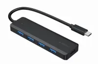 Gembird | 4-port USB 3.1 (Gen 1) Type-C Hub | UHB-CM-U3P4P-01