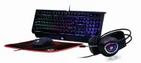 Gembird | 4-in-1 Backlight Gaming Kit "Phantom" | GGS-UMGL4-01 | Gaming Kit | Wired | US