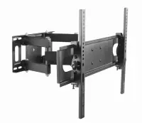 Gembird | Full-motion wall mount | WM-70ST-01 | Tilt, Swivel | 37-70 " | Maximum weight (capacity) 35 kg | Black