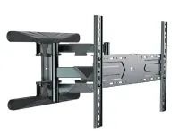 Gembird | Full-motion wall mount | WM-80ST-01 | Tilt, swivel, rotate | 40-80 " | Maximum weight (capacity) 50 kg | Black
