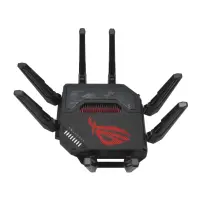 ASUS ROG Rapture GT-BE98 juhtmevaba ruuter 10 Gigabit Ethernet Quad-band (2.4 GHz / 5 GHz-1 / 5 GHz-2 / 6 GHz) Must – pilt 2