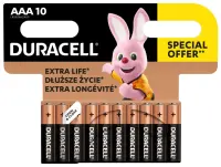 DURACELL patareid AAA, 10 tk