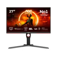 AOC | Monitor | Q27G3XMN/BK | 27 " | VA | 16:9 | 180 Hz | 1 ms | 2560 x 1440 pixels | 700 cd/m² | HDMI ports quantity 2 | Black – pilt 3
