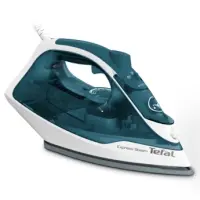 TEFAL | FV2839E0 | Steam Iron | 2400 W | Water tank capacity 270 ml | Continuous steam 40 g/min | Steam boost performance 185 g/min | Blue/White