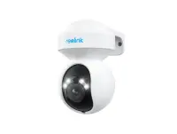 Reolink | 4K Smart WiFi Camera with Auto Tracking | E Series E560 | PTZ | 8 MP | 2.8-8mm | IP65 | H.265 | Micro SD, Max. 512 GB