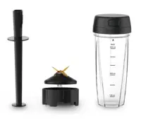 TEFAL | Blender | Infiny Mix+ BL91HD31 | Tabletop | 1600 W | Jar material Tritan | Jar capacity 2.6 L | Ice crushing | Stainless Steel/Black – pilt 9