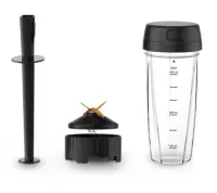 TEFAL | Blender | Infiny Mix+ BL91HD31 | Tabletop | 1600 W | Jar material Tritan | Jar capacity 2.6 L | Ice crushing | Stainless Steel/Black