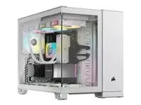 CORSAIR 2500X LINK TG mATX Mid Tower Wh