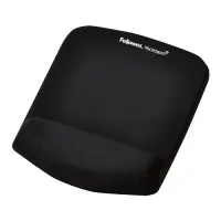Fellowes | Mouse pad with wrist support PlushTouch | Mouse pad with wrist pillow | 238 x 184 x 25.4 mm | Black