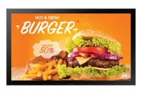 Samsung OH24B Digital signage lameekraan 61 cm (24") LCD WiFi 1500 cd/m² Full HD Must Sisseehitatud protsessor Tizen 6.5 24/7
